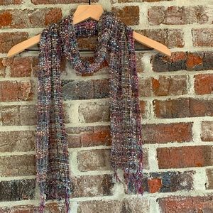 Hand made multicolor scarf